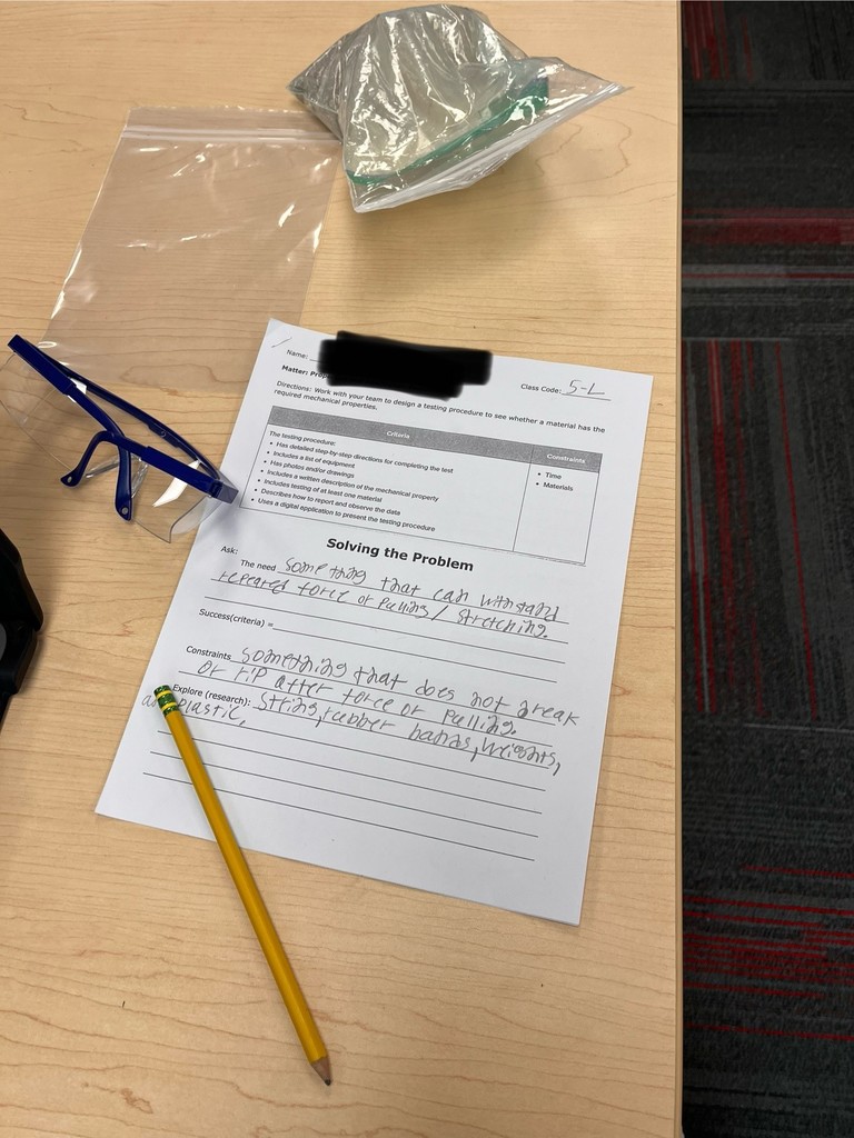 Student worksheet