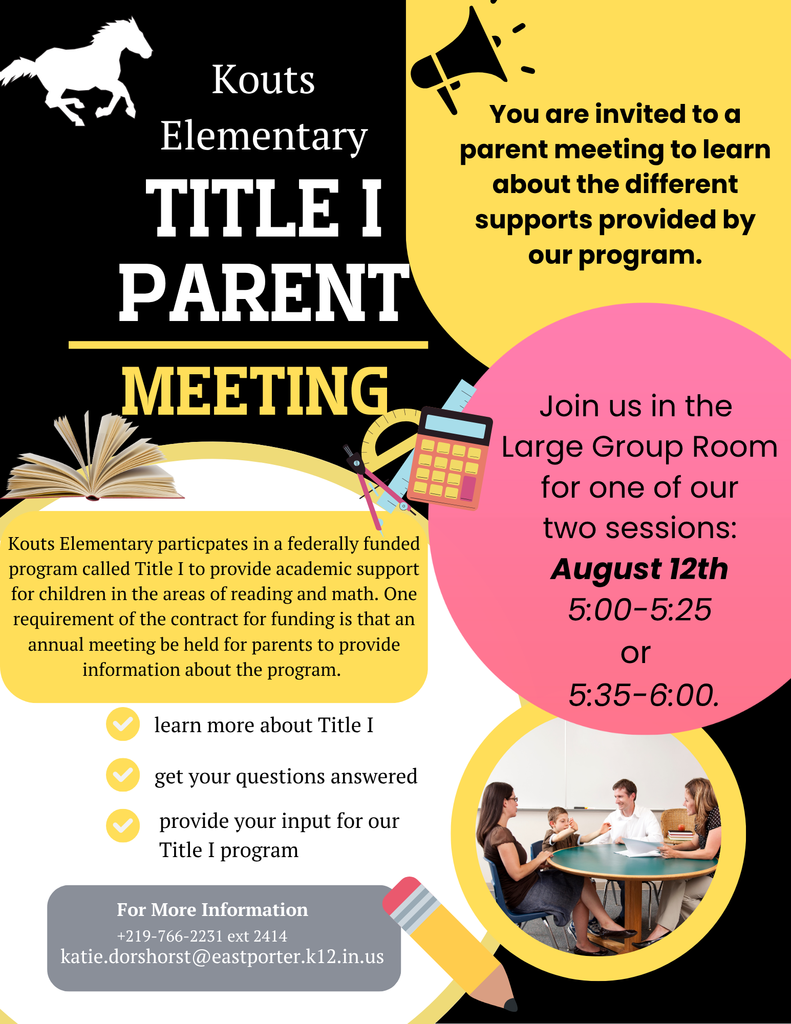 Title I meeting