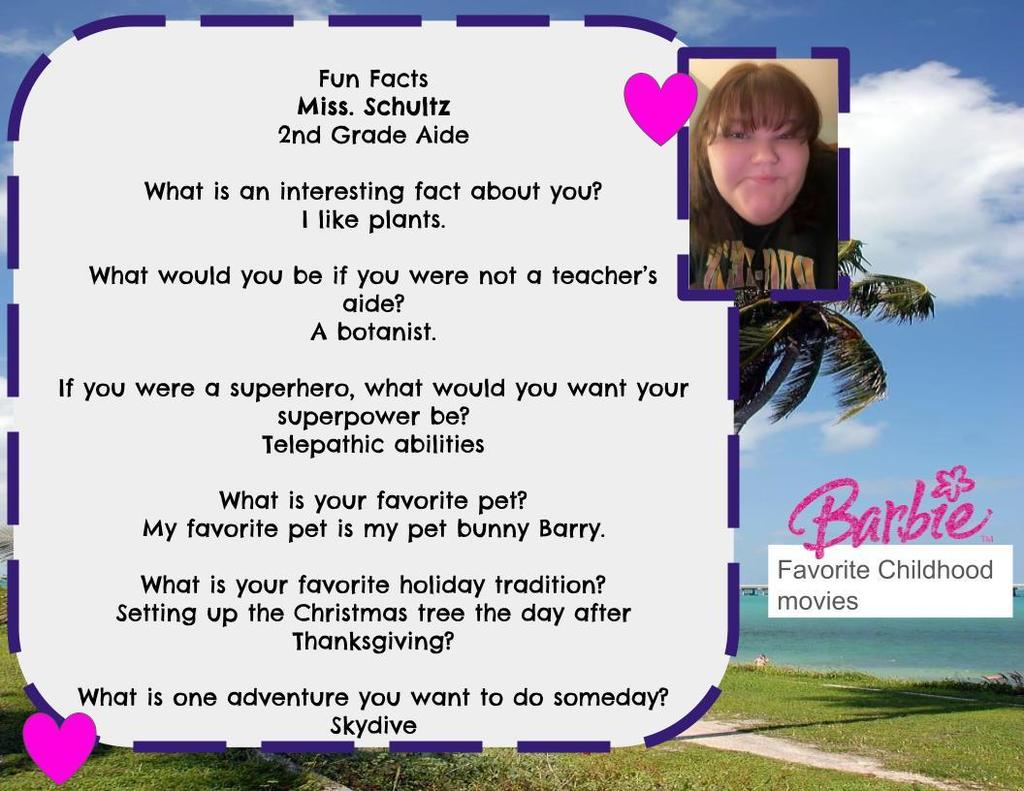 Teacher Summer Fun Fact Slides