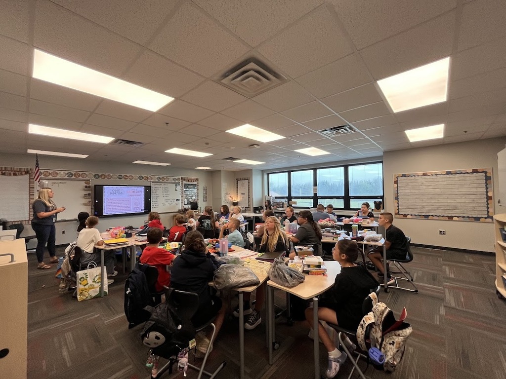 Classroom of students