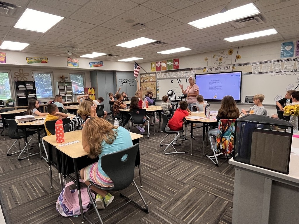 Classroom of students
