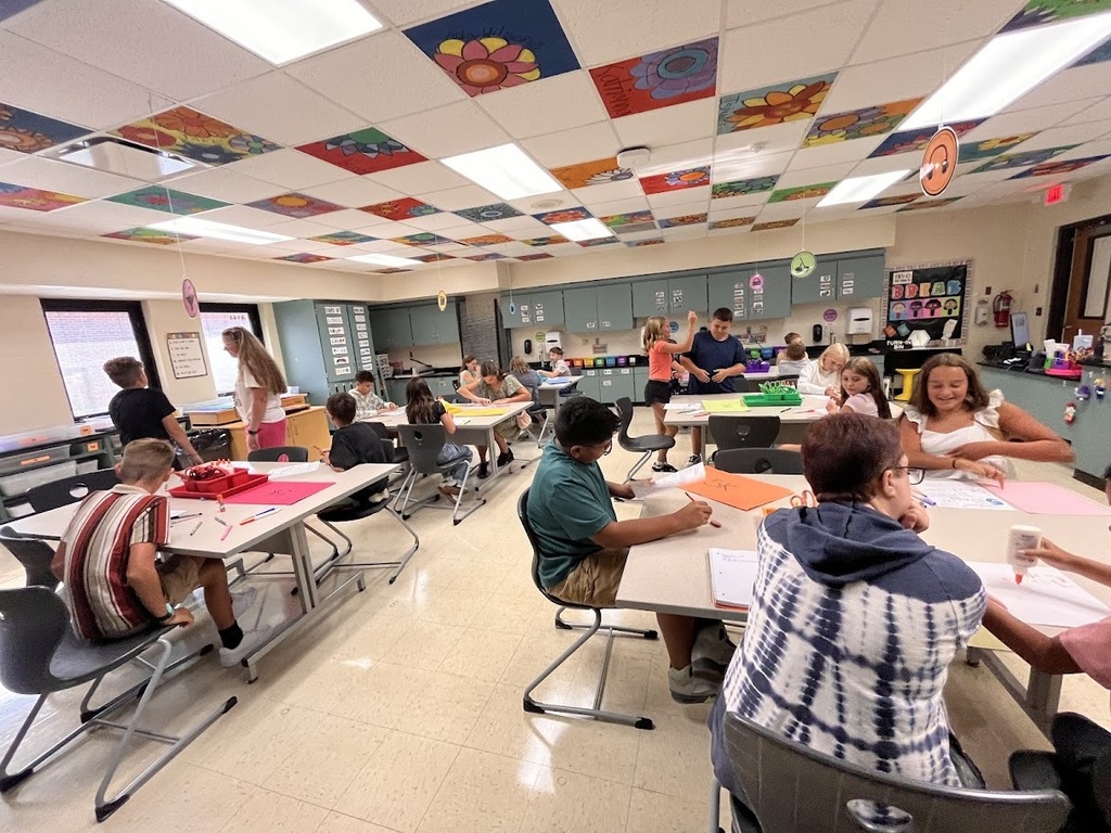 Classroom of students