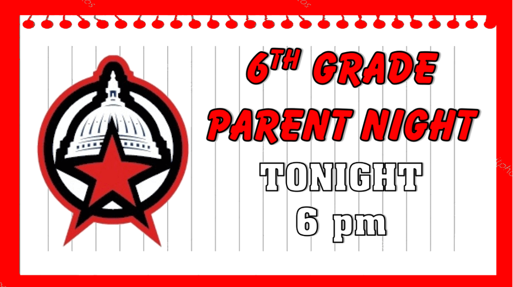 6th Grade Parent Night