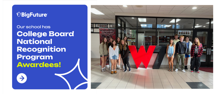 College Board National Recognition Program Awardees!