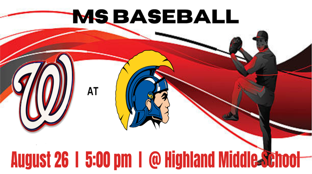 MS Boys Baseball at Highland