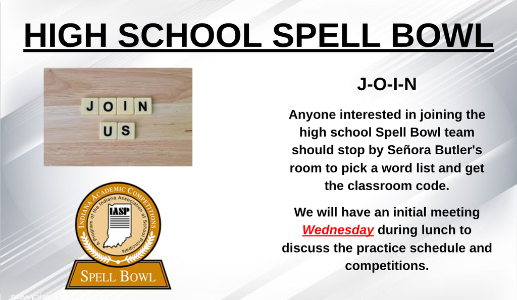 High School Spell Bowl
