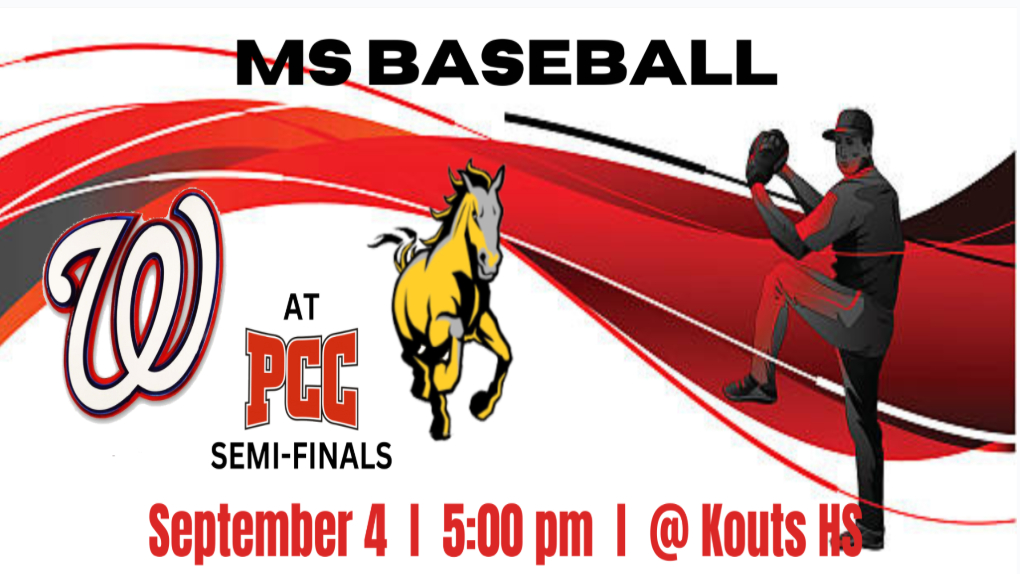 MS Boys Baseball at Kouts-PCC Tourney Semi-Final