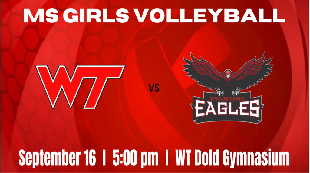 MS Girls Volleyball vs Lake Station