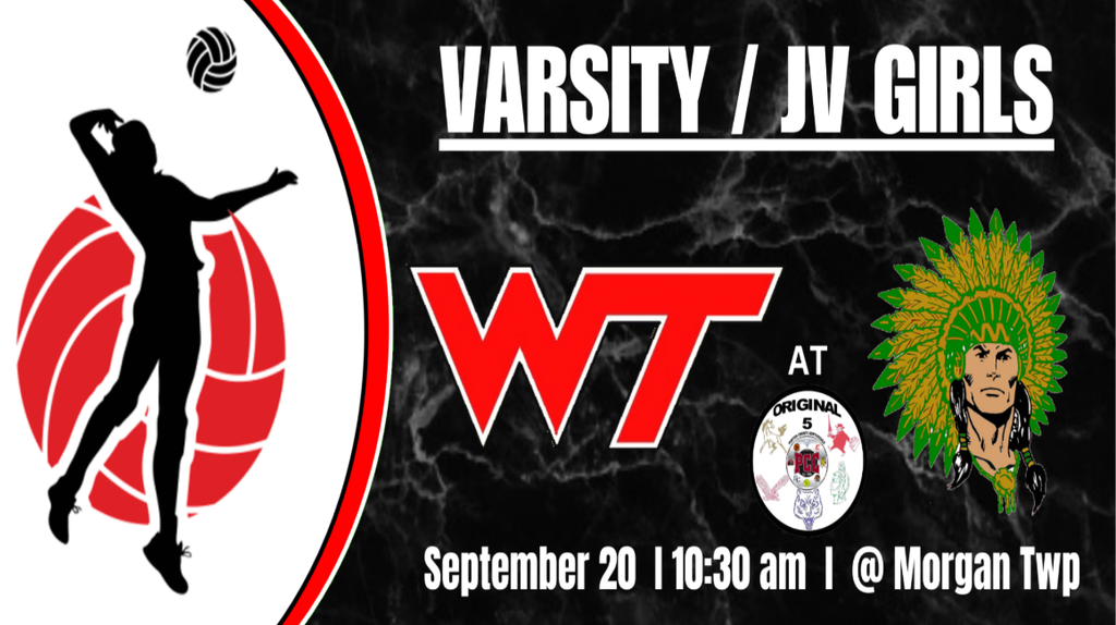 Girls Volleyball at Morgan Township