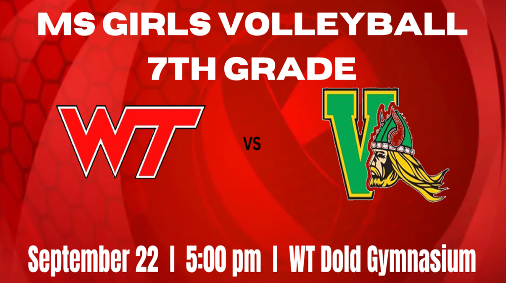 7th Grade Girls Volleyball vs Thomas Jefferson
