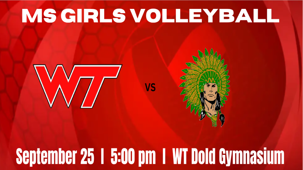 MS Girls Volleyball vs Morgan Township