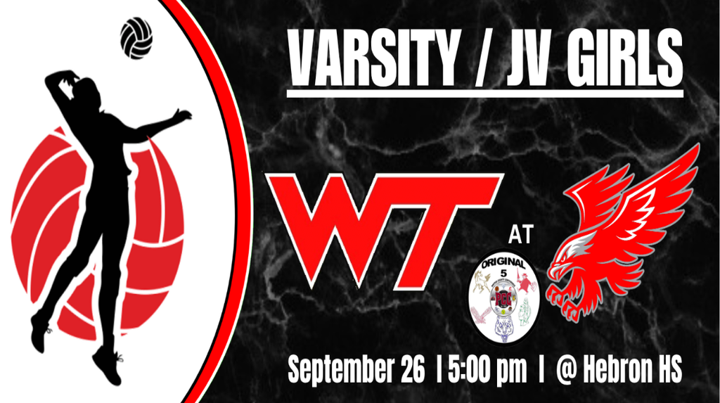 Girls Volleyball at Hebron