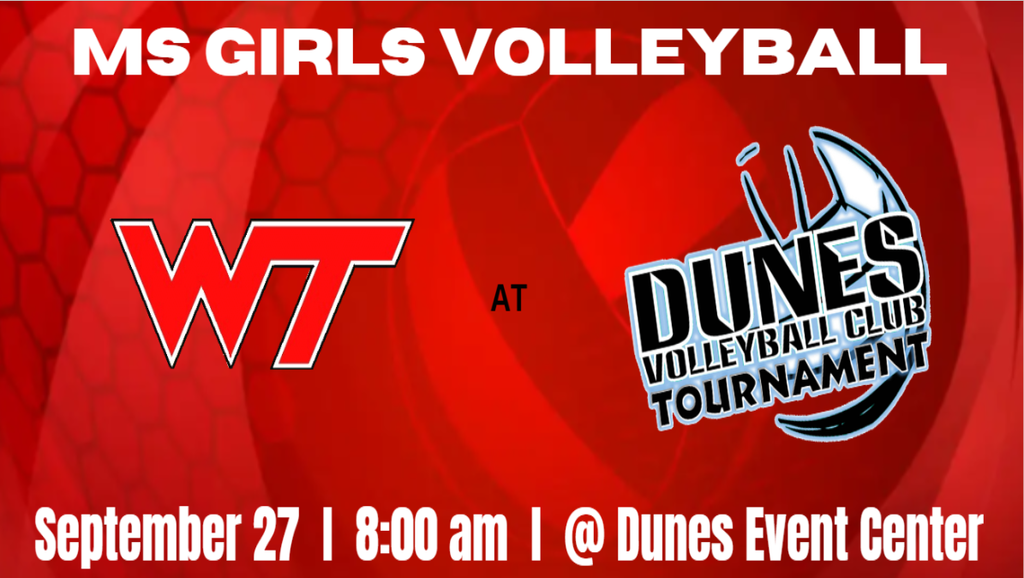 MS Girls Volleyball at Dunes Volleyball Club Tournament