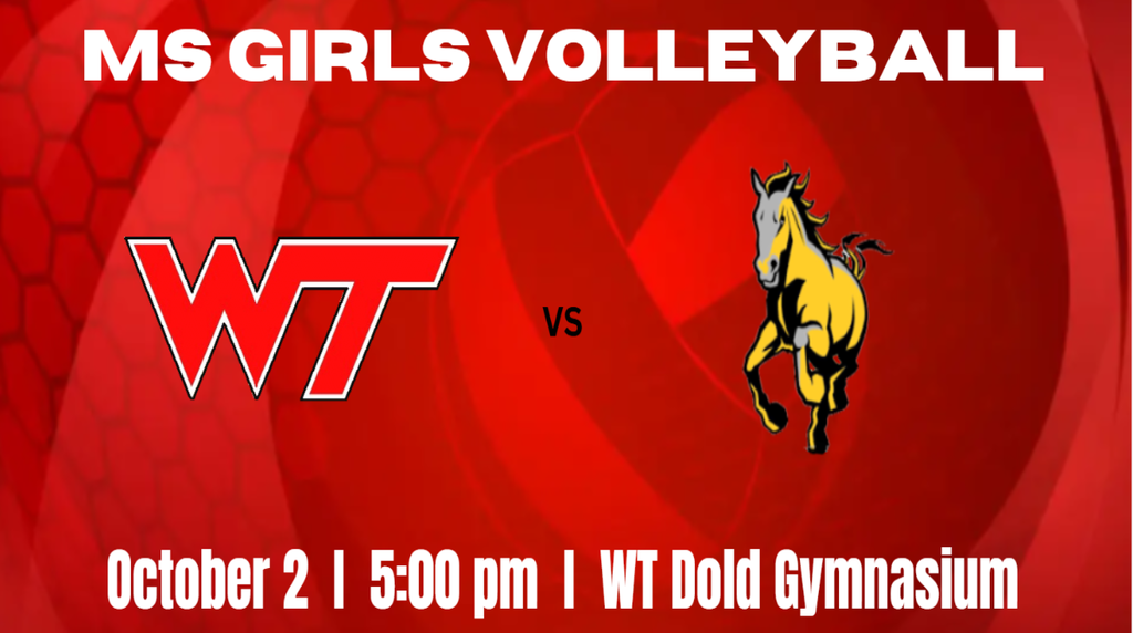 MS Girls Volleyball vs Kouts