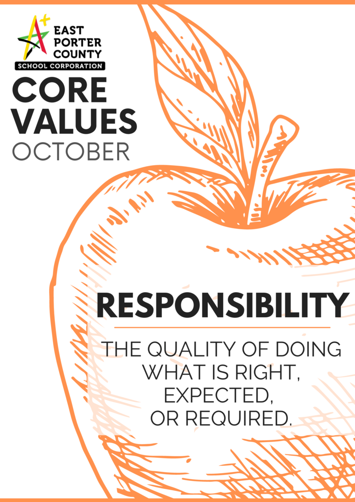 Core Value October- Responsibility