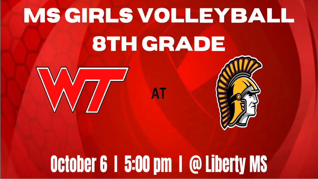 8th Grade Girls Volleyball at Liberty