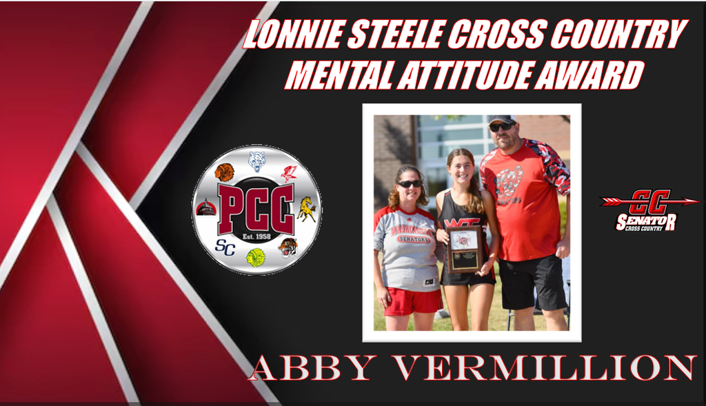 ABBY VERMILLION NAMED LONNIE STEELE MENTAL ATTITUDE AWARD WINNER!