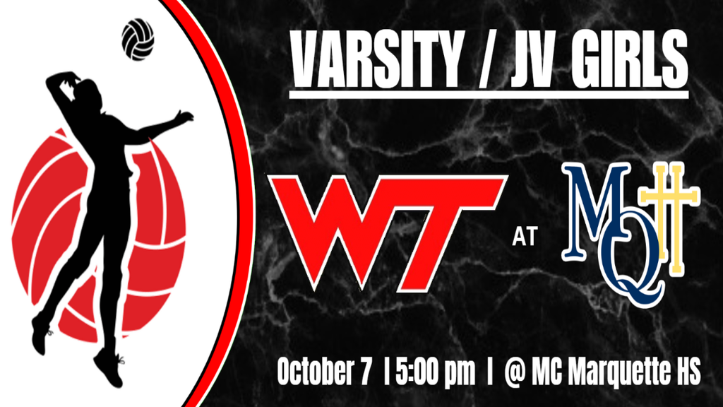 Girls Volleyball at Marquette Catholic