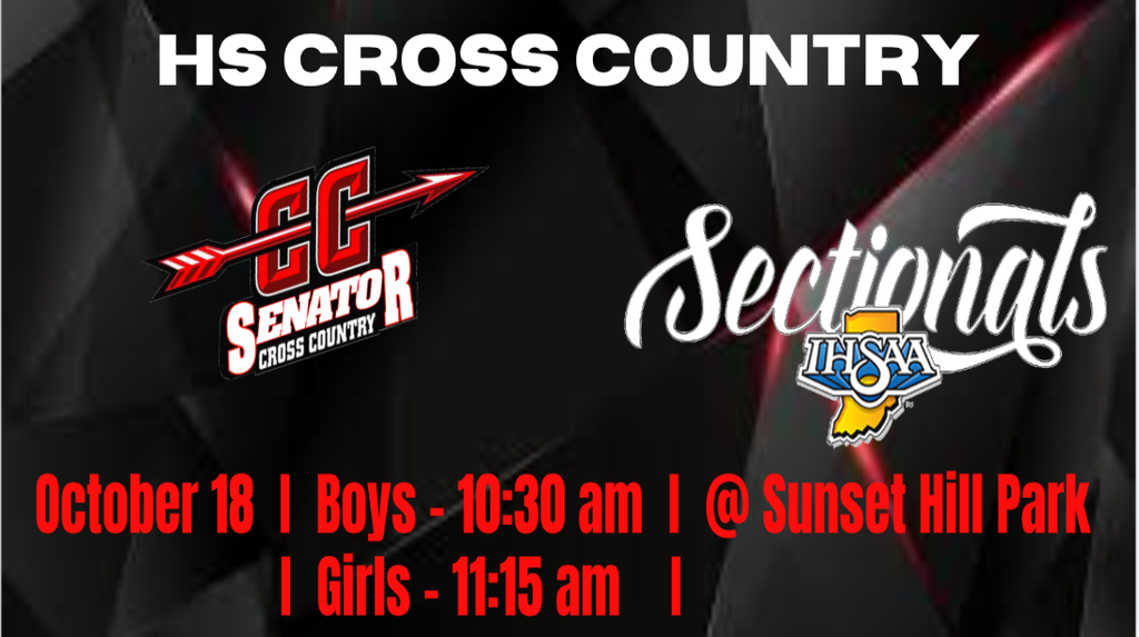 Boys & Girls XC at Chesterton IHSAA Sectional @ Sunset Hill Park