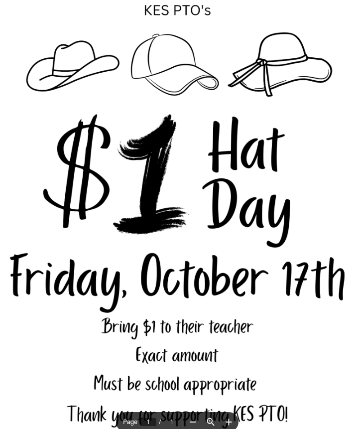 hat day flyer