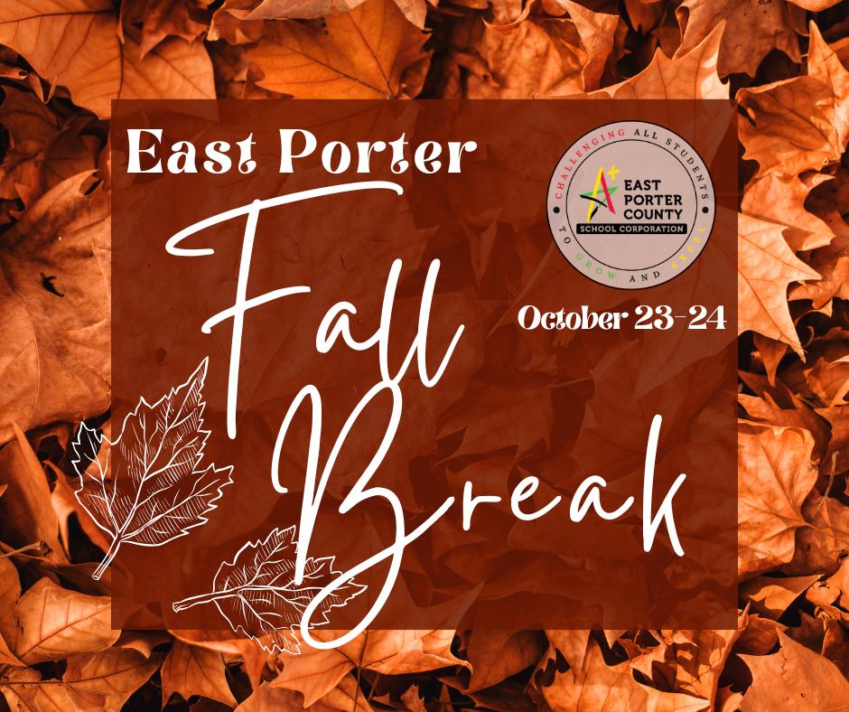 Fall Break with leaves background