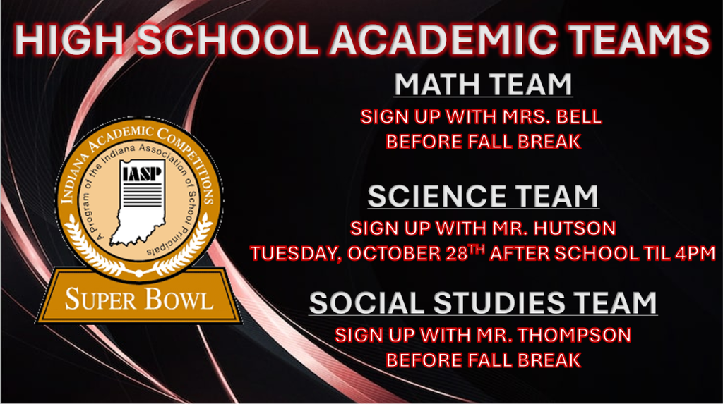 WTHS Academic Team First Practice