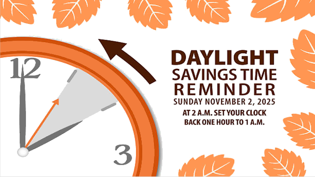 Time Change 2025 Banner