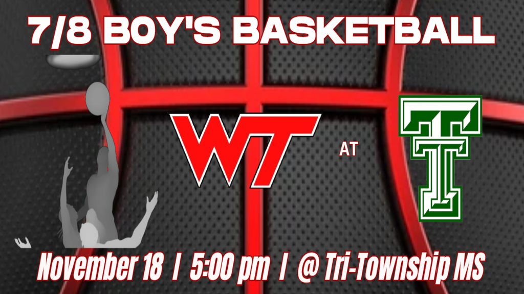 MS Boys Basketball at Tri-Township