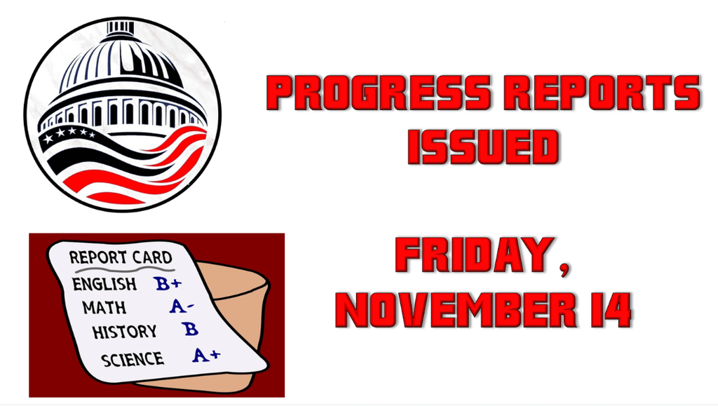 Progress Report Issued Friday, November 14