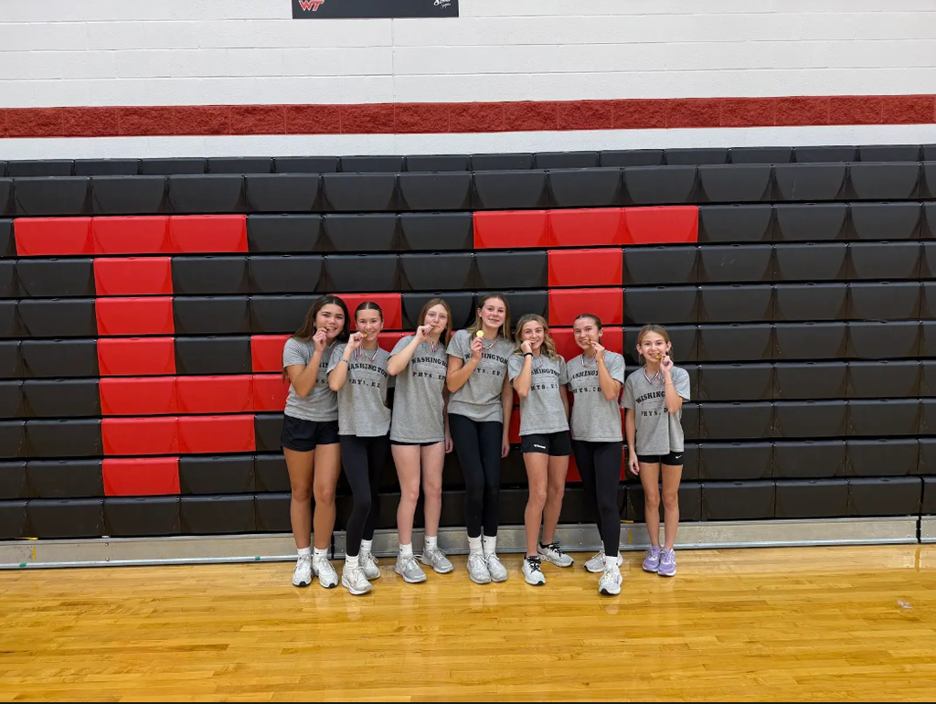 7th Grade PE Volleyball Tournament Winners