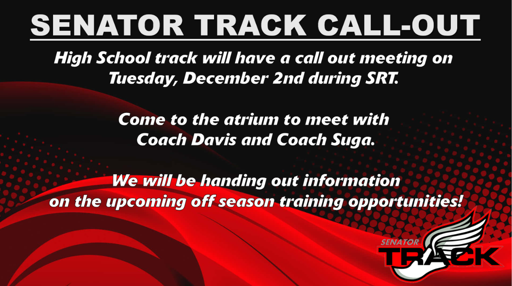 WTHS Track Callout