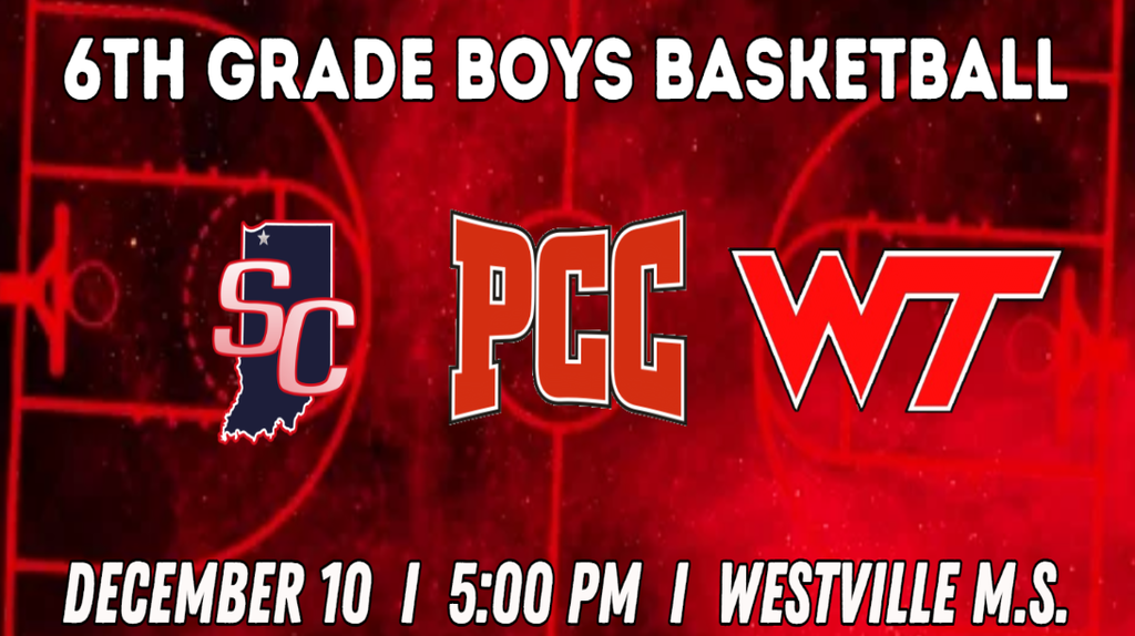 6th Grade Boys Basketball vs South Central at Westville PCC Tourney