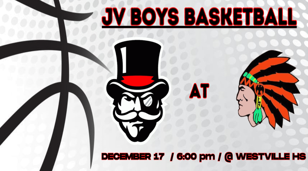 JV Boys Basketball  at Westville