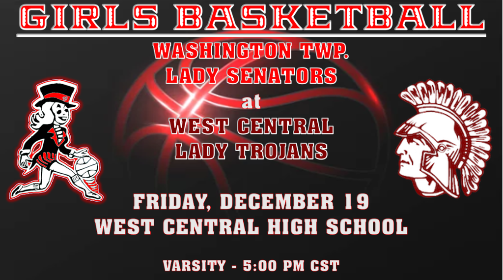 High School Girls Basketball at West Central