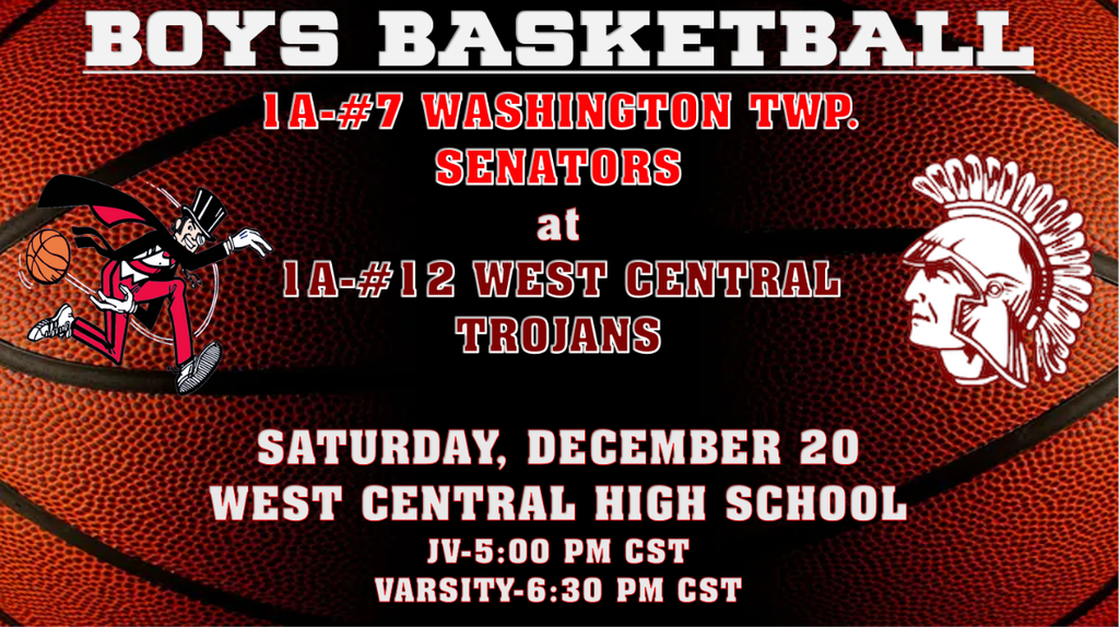 High School Boys Basketball at West Central