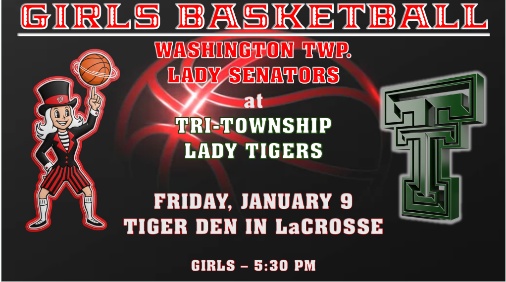 High School Girls Basketball at Tri-Township