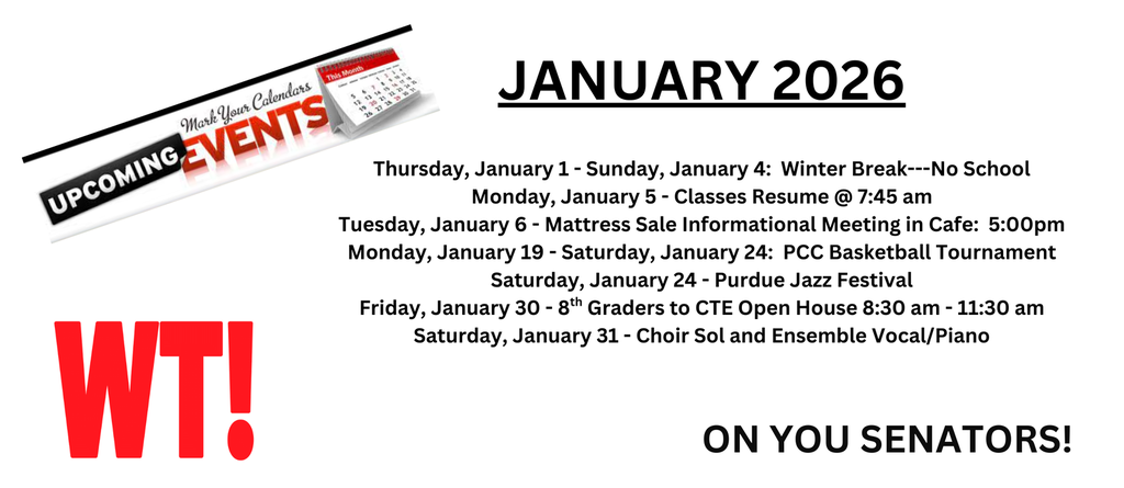 January 2026 Calendar