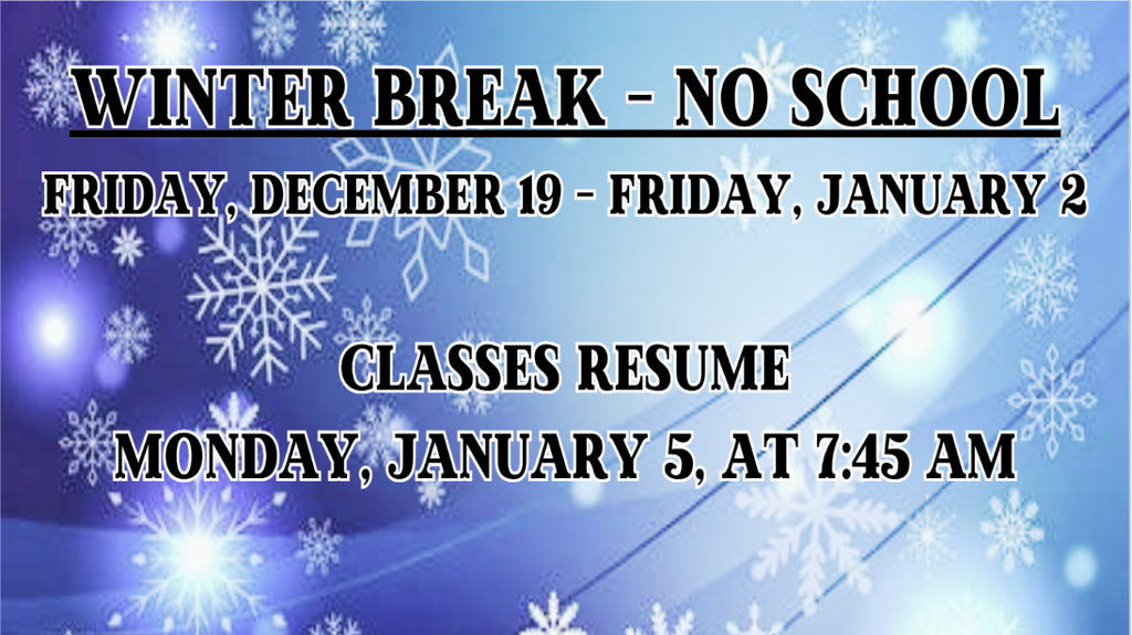 Winter Break 2025-2026