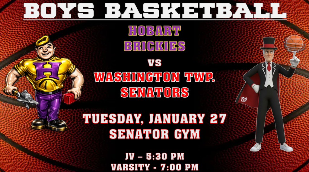 High School Boys Basketball vs Hobart