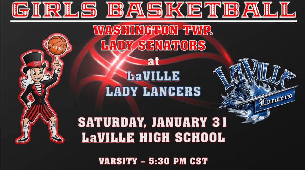 High School Girls Basketball at LaVille