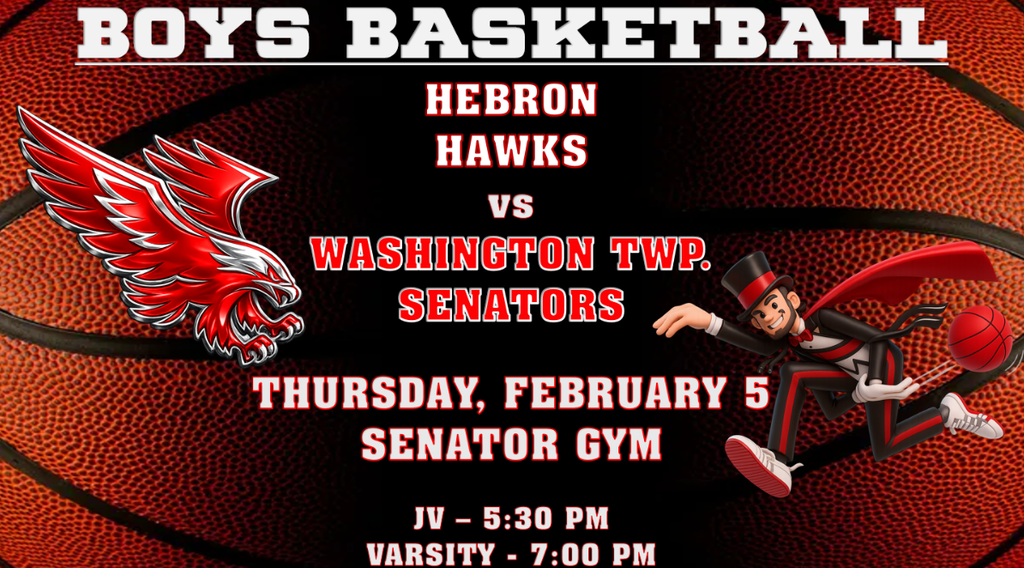 High School Boys Basketball vs Hebron