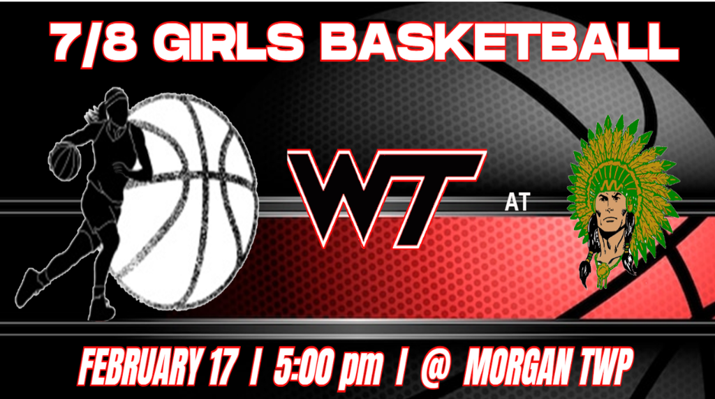 Middle School Girls Basketball at Morgan Township