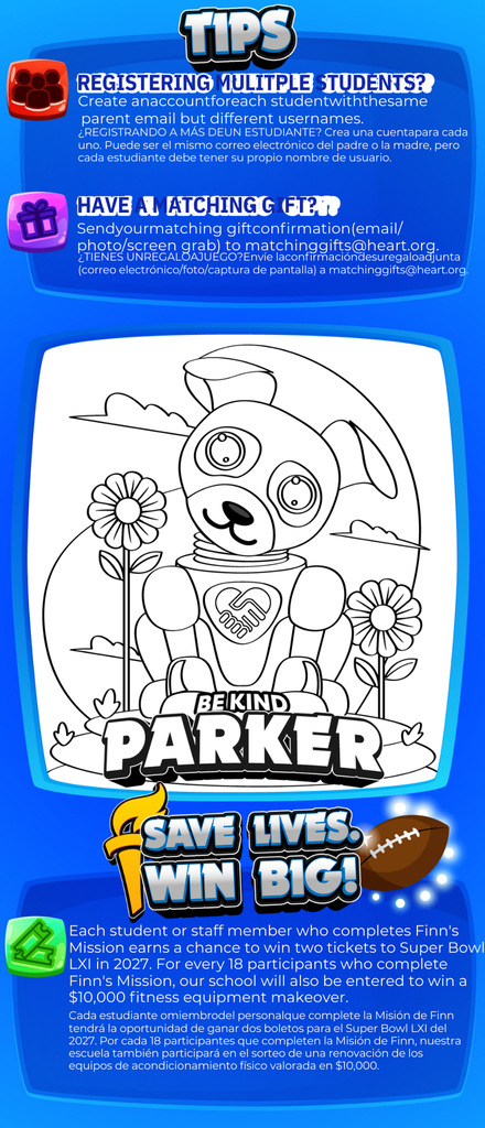 Kids Heart event flier