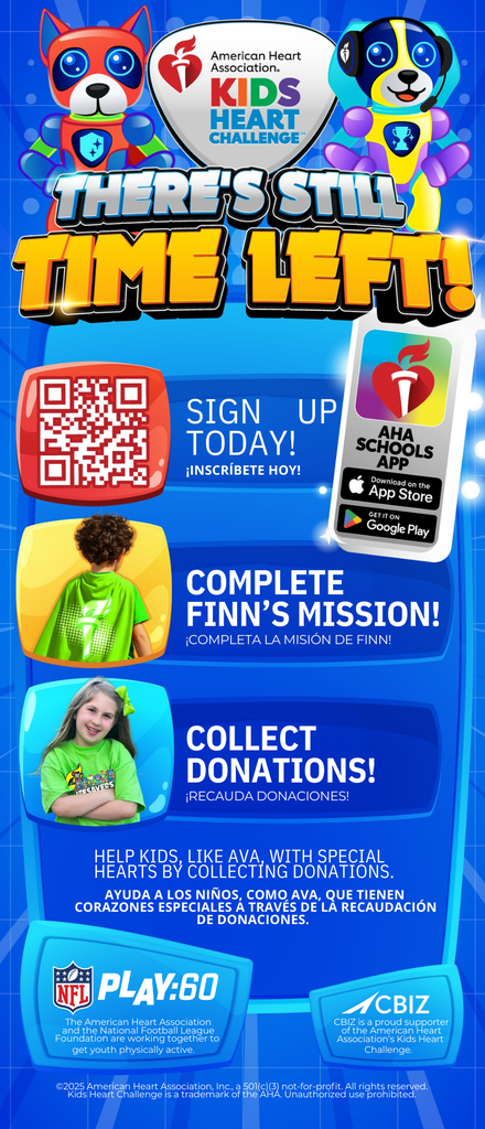 Kids Heart event flier