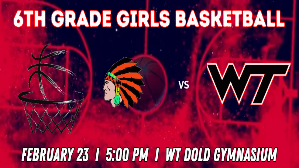 6th Grade Girls Basketball vs Westville