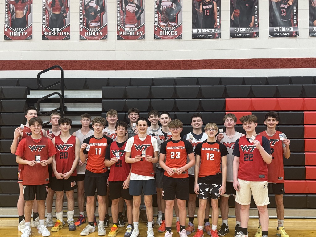 WTHS Boys Basketball IHSAA Exemplary Award