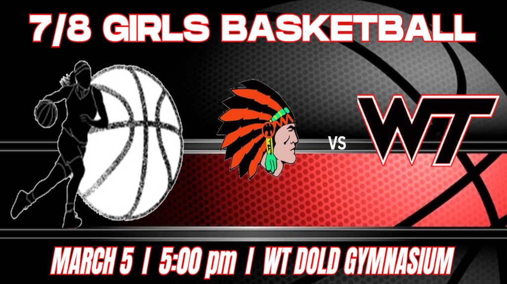 Middle School Girls Basketball vs Westville