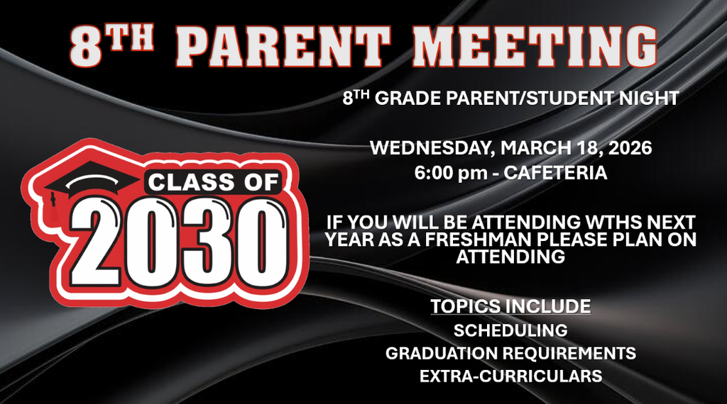 8th Grade Parent Meeting