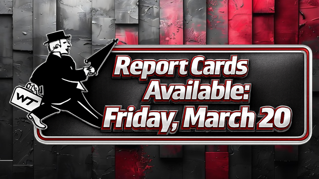 Report Cards Available Friday, March 20