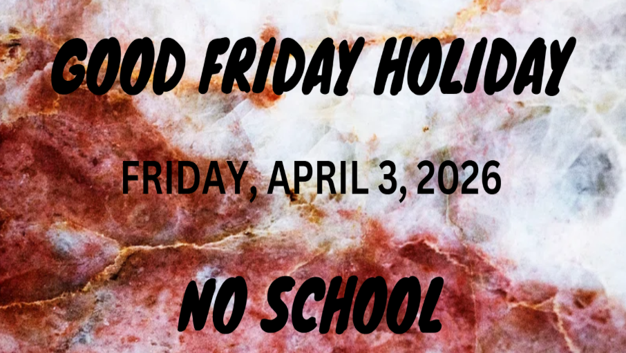 No School--Good Friday
